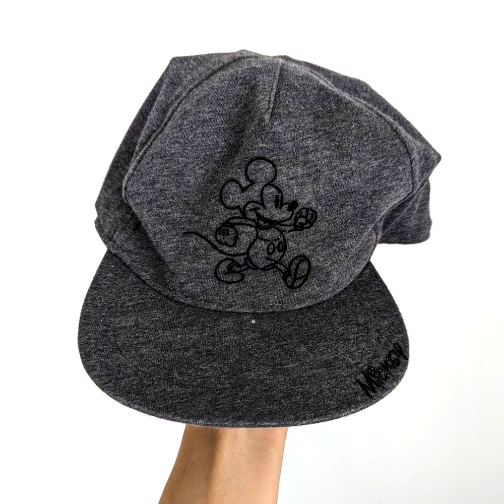 H&M Disney Hat with Mickey Mouse for baby 2 to 3 years Soft Hat Gray